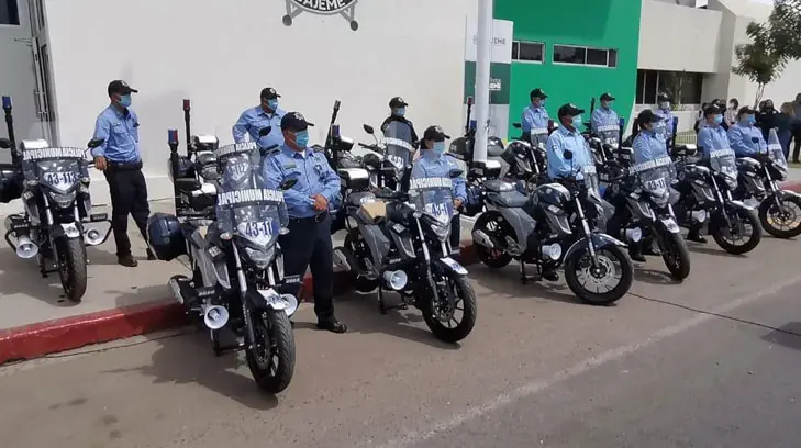 Policías de Cajeme estrenarán motocicletas