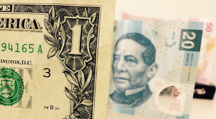 Precio del dólar abre la semana al alza en 20.15 pesos este lunes