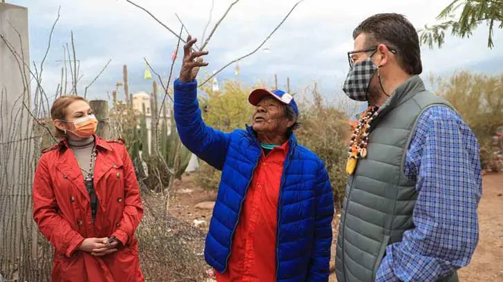 Ricardo Bours reitera su apoyo a pueblos indígenas