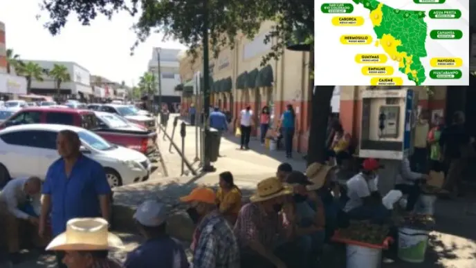 Una semanita duró el verde: Hermosillo a amarillo por aumento de Covid
