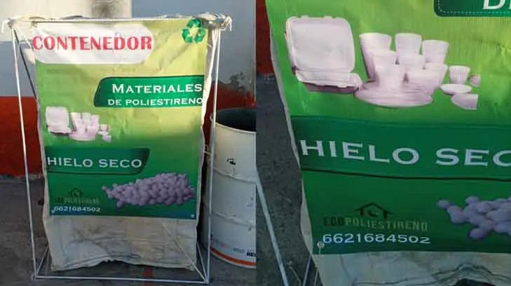 ¡Ya puedes llevar unicel al reciclacentro permanente de Hermosillo!