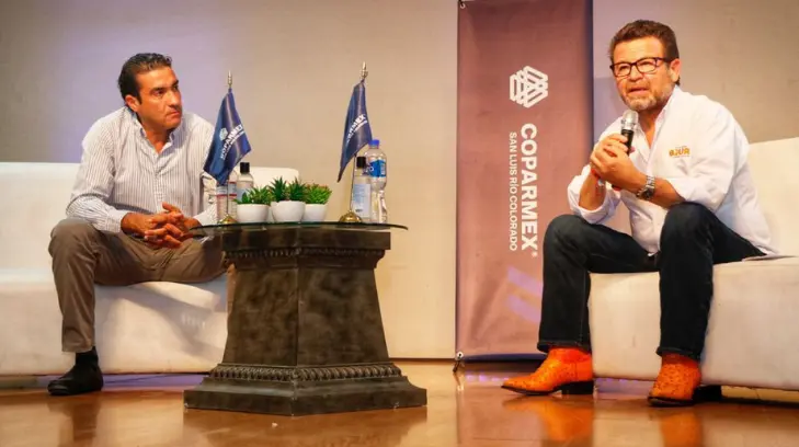 Ricardo Bours se reúne con Coparmex en San Luis Río Colorado