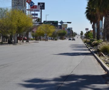 Ni carros ni alumnos; registran poca movilidad en las calles de Hermosillo