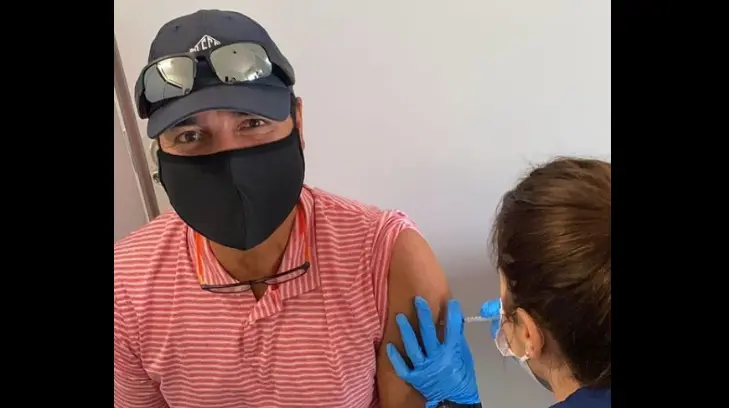 Chayanne se vacunó contra Covid-19 y esto dijeron sus fans