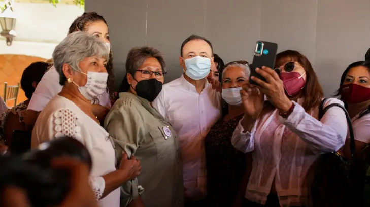 Durazo se compromete con las mujeres de Cajeme