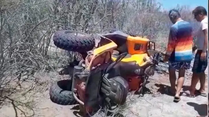 Así encontraron a  dos menores que se habían accidentado en Huatabampo