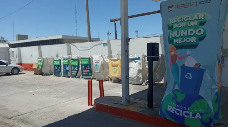 Instalarán reciclacentros en Kino Nuevo y en el Poblado Miguel Alemán