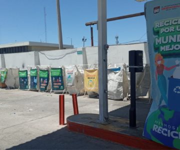 Instalarán reciclacentros en Kino Nuevo y en el Poblado Miguel Alemán