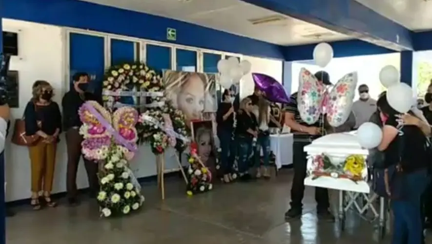 Que dolor tan grande pero te vas a descansar con Dios: despiden a Andrea en Guaymas