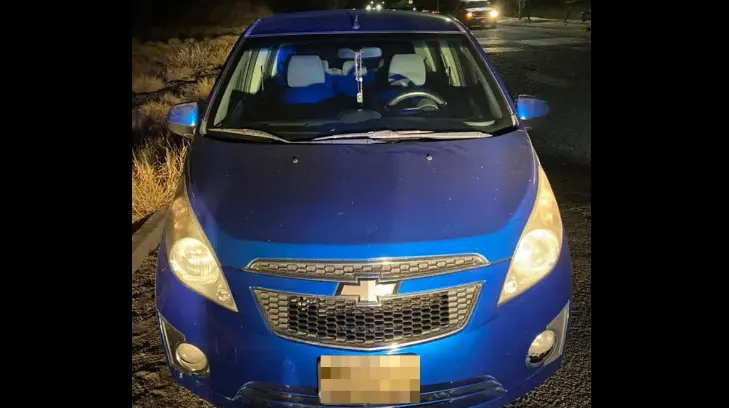 Se roban carro y lo dejan abandonado en Altares