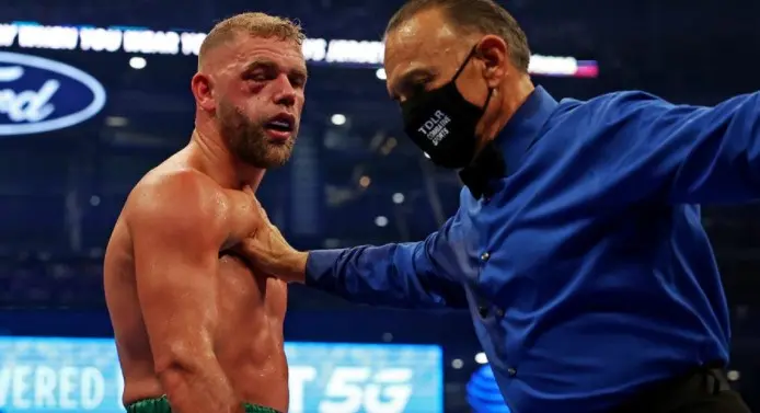 Así son las fracturas de Saunders tras pelea con el Canelo