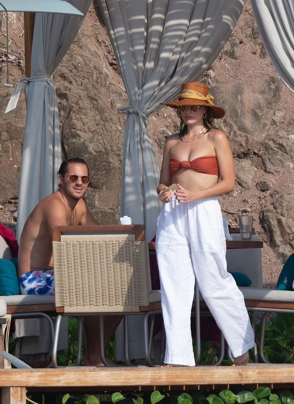 Margot Robbie  visita en Puerto Vallarta