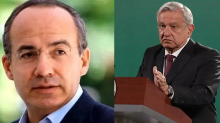 AMLO desea pronta recuperación a Calderón tras dar positivo a Covid