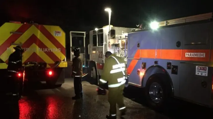 Bomberos de Guaymas logran controlar intenso incendio forestal