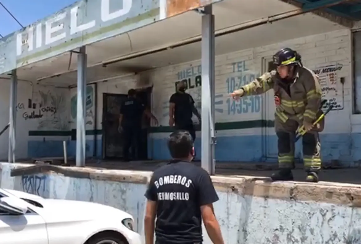 VIDEO - Vuelven a prender fuego a hielería de la Olivares
