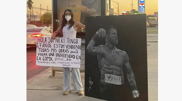 Canelo Álvarez responde a llamado de joven hermosillense que busca cumplir su sueño
