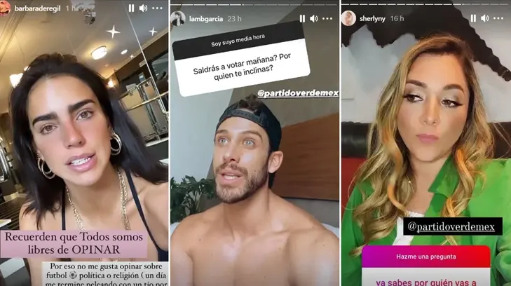 La lista de influencers que promocionaron al Partido Verde en veda electoral