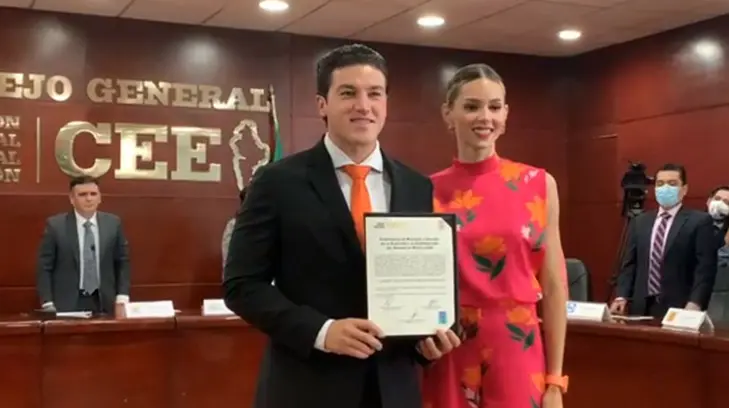 INE quiere que Mariana Rodríguez le cobre millones de pesos a Samuel García