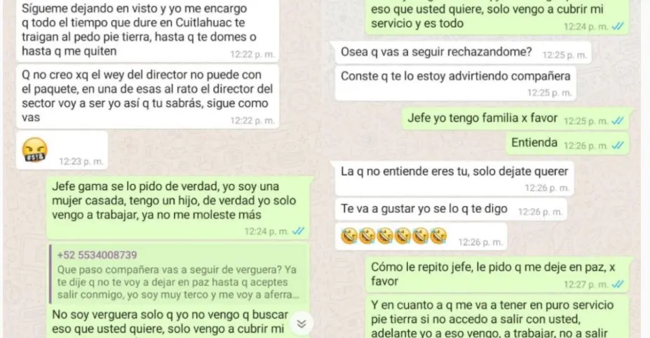 Te voy a mandar a patrullar a pie si no jalas: suspenden a comandante por acoso sexual