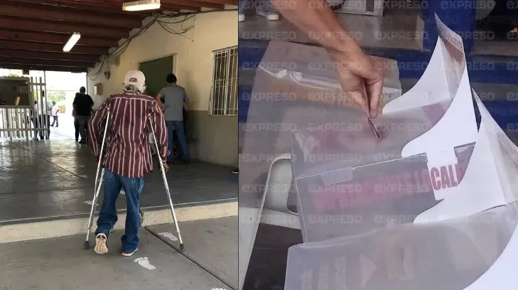 “Vine a poner mi granito de arena”; nada impidió que don Guadalupe acudiera a votar