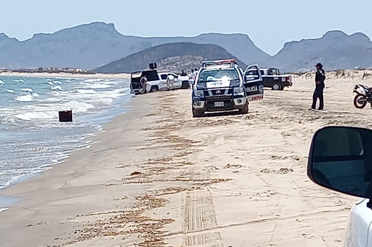 Reportan el hallazgo de un tambo con restos humanos en playa de Empalme