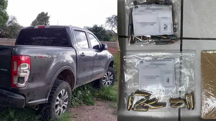Recuperan vehículos robados y armamento en Magdalena