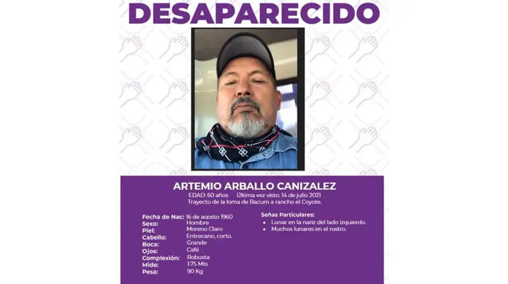 Yaqui iba al rancho El Coyote y nunca llegó; lo levantaron en el camino