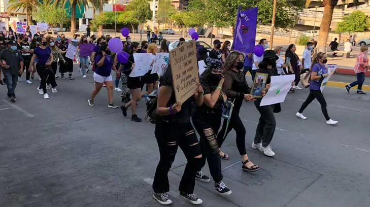 Marchan en Nogales por el asesinato de la menor Leicy Celina