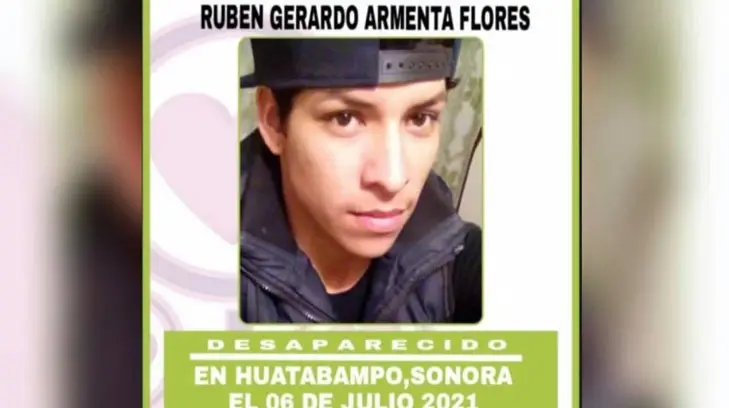 Buscan sin descanso a Rubén Gerardo, desaparecido en Huatabampo