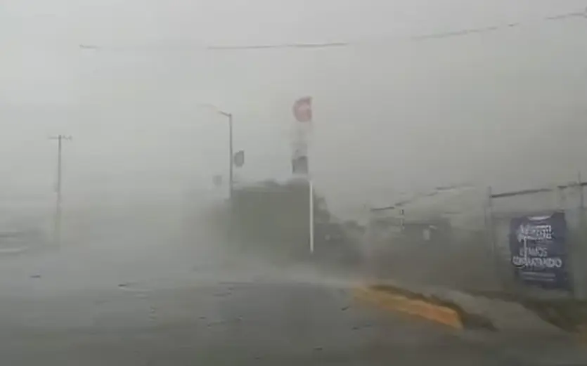 Alerta por fuertes lluvias y caída de granizo en estos estados