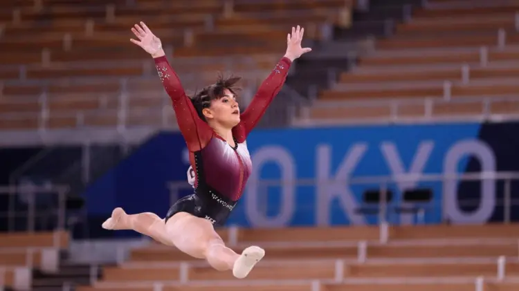Alexa Moreno, gimnasta mexicana. (Foto: Especial / EXPRESO)