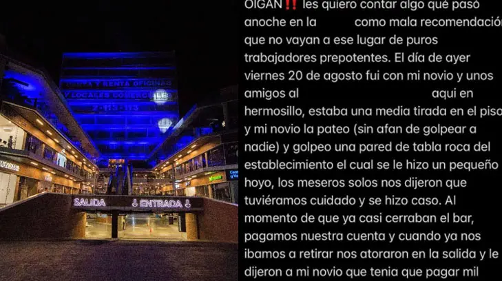 Lo asfixiaron, golpearon y esposaron; joven denuncia ataque en bar de Hermosillo