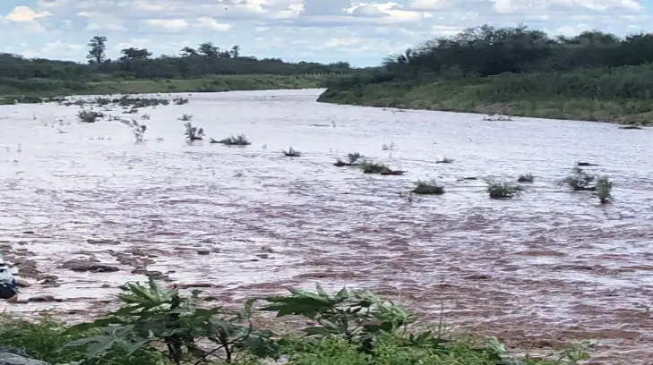 El río San Miguel vuelve a tener agua