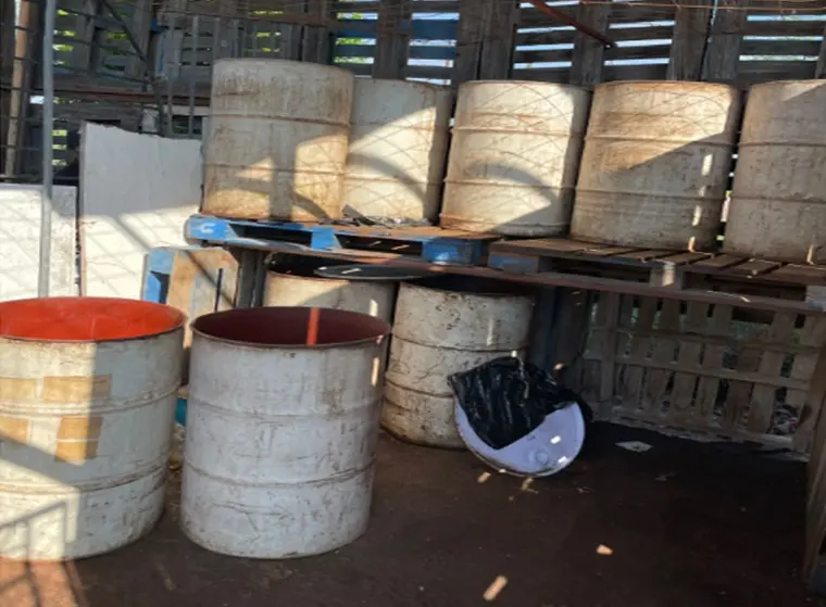 Aseguran 3 mil litros de diésel en Guaymas