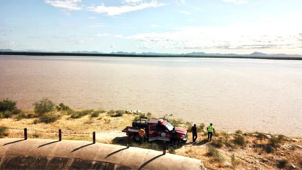 VIDEO | Localizan cadáver de una persona ahogada en la presa Abelardo L. Rodríguez