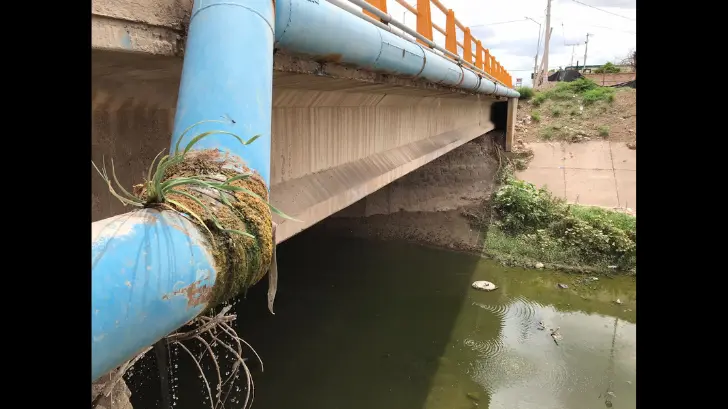 Fuga de más de un año tiene a navojoenses sin presión de agua