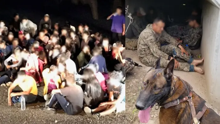El agente Nero descubre a migrantes ocultos en la frontera de Nogales