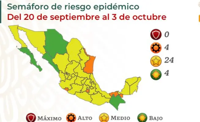 Sonora pasa a color amarillo tras varios meses de espera