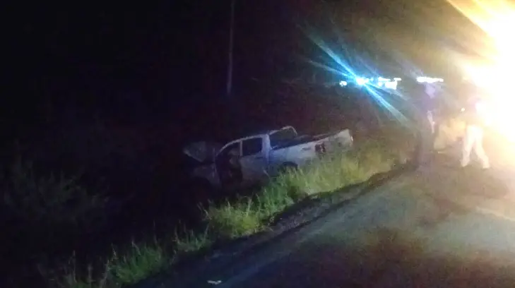 Aparatoso accidente deja 7 personas heridas y un muerto en el Valle de Empalme