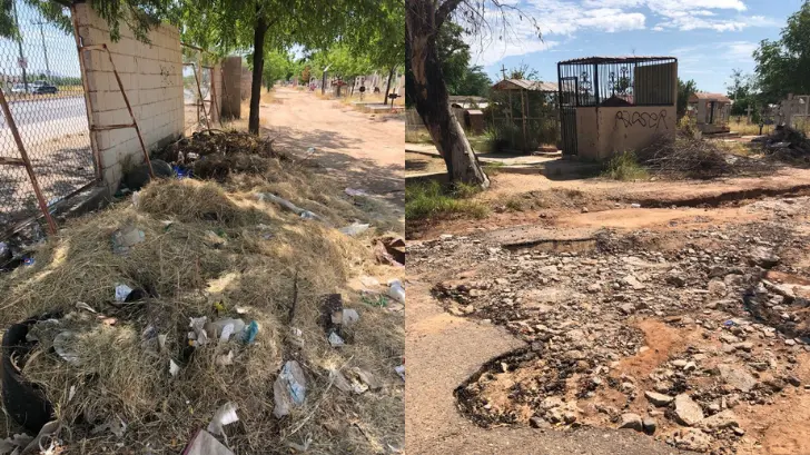 Ya casi es Día de Muertos y el Panteón Municipal Sahuaro está en pésimas condiciones