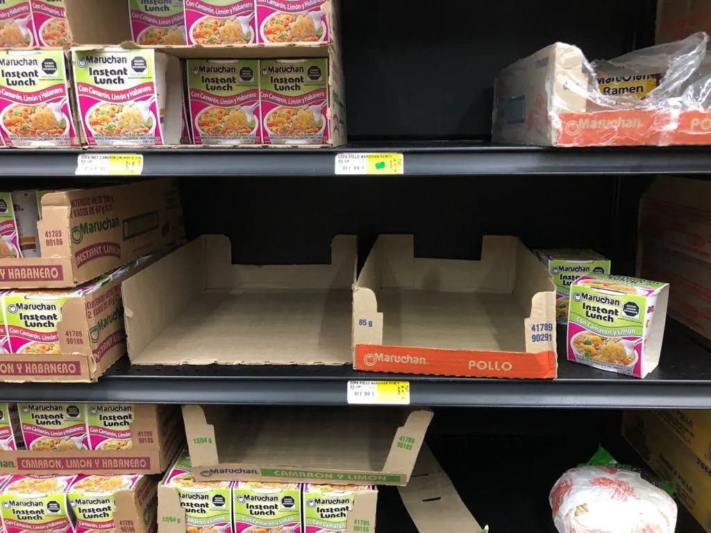 Profeco intenta inmovilizar sopa maruchan, pero cuando llegan a las tiendas  ya no hay
