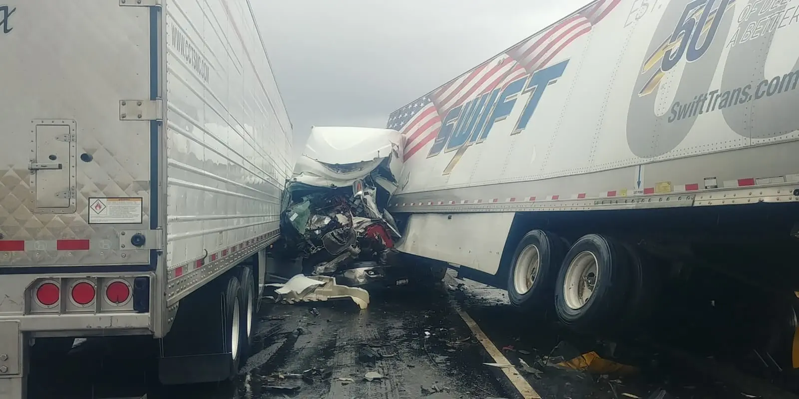 Tormenta invernal provocó 13 accidentes en las carreteras de Sonora