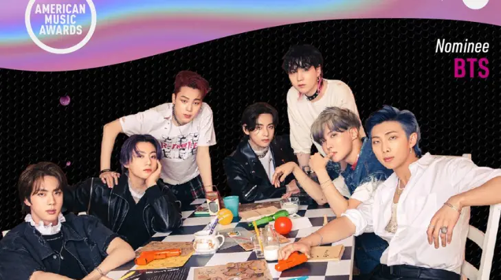 ¡El K-pop se hace presente! BTS estará en los AMAs con Coldplay y Megan Thee Stallion