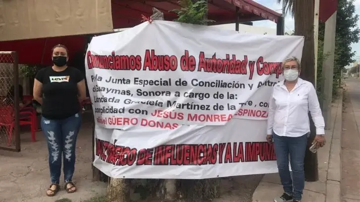 La señora Graciela sigue luchando por su casa; pide firmas en Guaymas