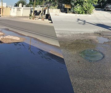 ¡2x1! Fugas de agua espantan a los clientes en la colonia Sahuaro Indeco