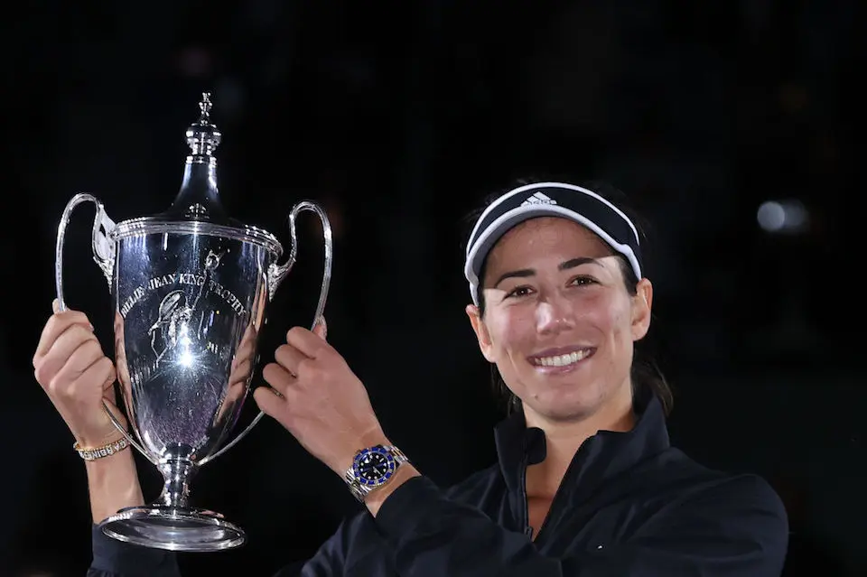 Garbiñe Muguruza se corona en las WTA Finals