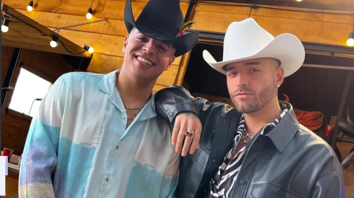Grupo Firme y Maluma confirman colaboración; Lo celebran con rolas del Chente Fernández (VIDEO)
