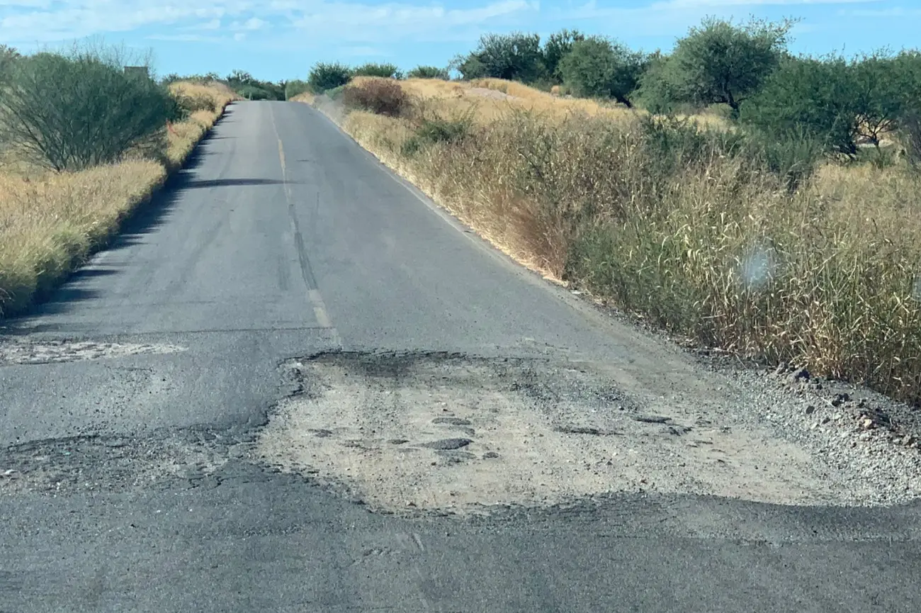Dañadas y olvidadas las carreteras de Sonora: Touroperadores