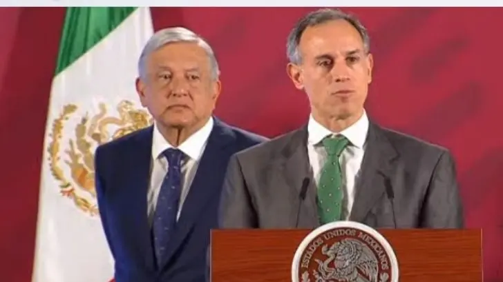 ‘Hugo, aguanta, el pueblo se levanta’, AMLO respalda con porra a Gatell