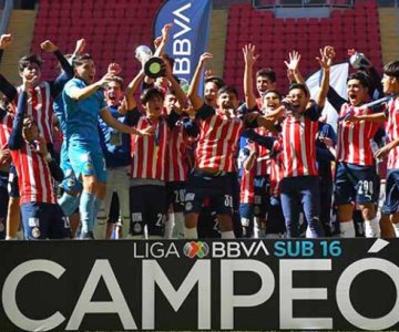 Hermosillense participa en la victoria de las Chivas en la Liga MX Sub-16